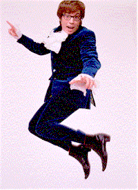 Scene from Austin Powers: International Man of Mystery